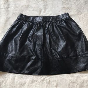 Forever 21 Small Leather Mini-Skirt
